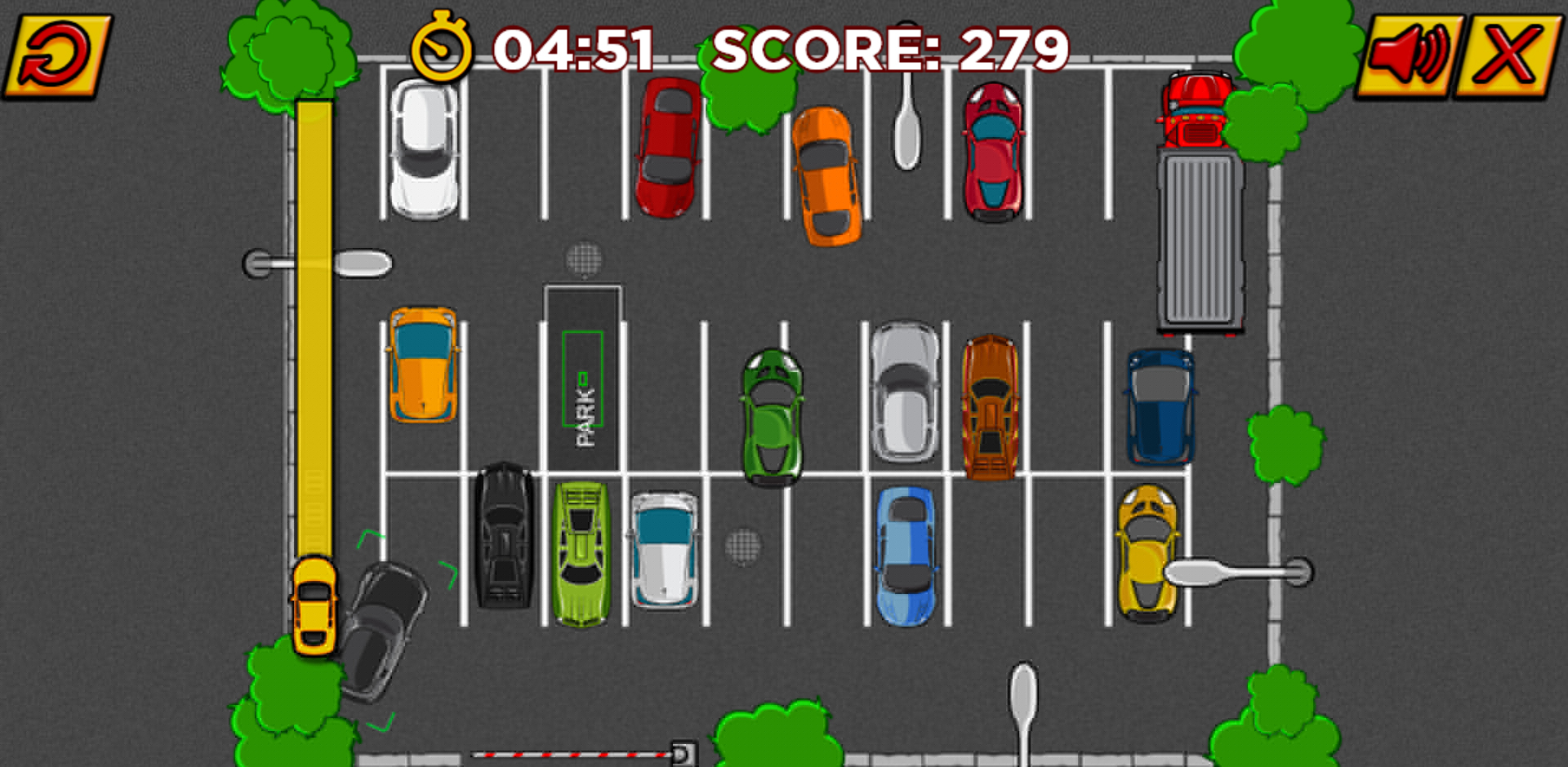 Park Your Car – HTML5 停车游戏源代码