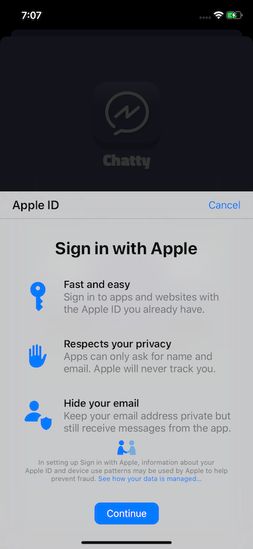 健谈 | iOS 通用公共聊天应用程序模板 (Swift)源代码