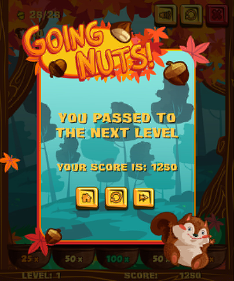 Going Nuts – HTML5 物理游戏源代码