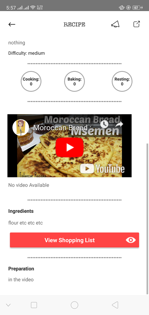 食谱 | Android 通用社交食谱应用模板源代码