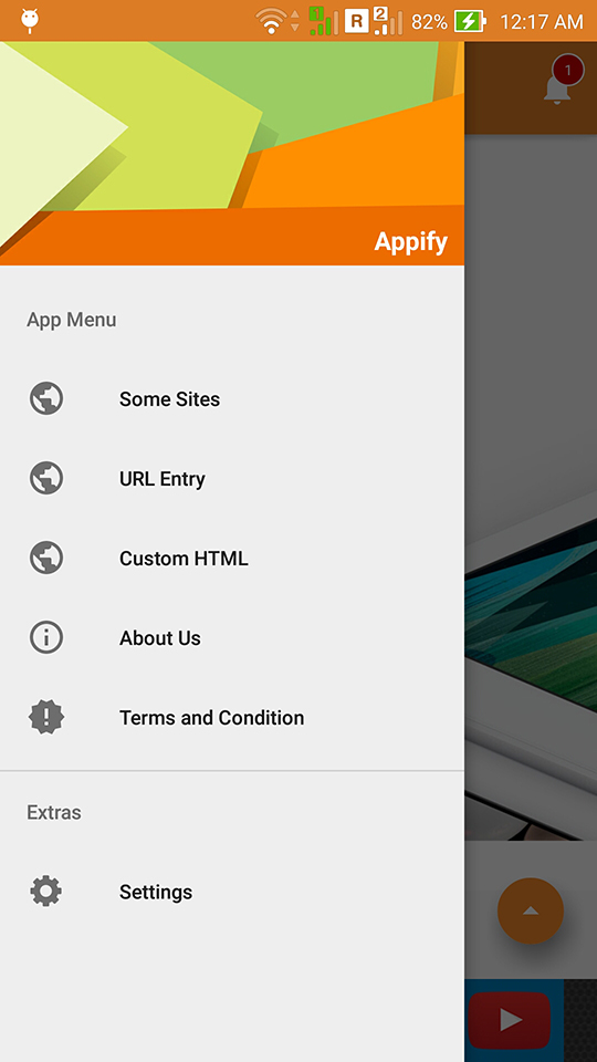 Appify – 即时网络到应用程序! 安卓完整应用 v1.4源代码