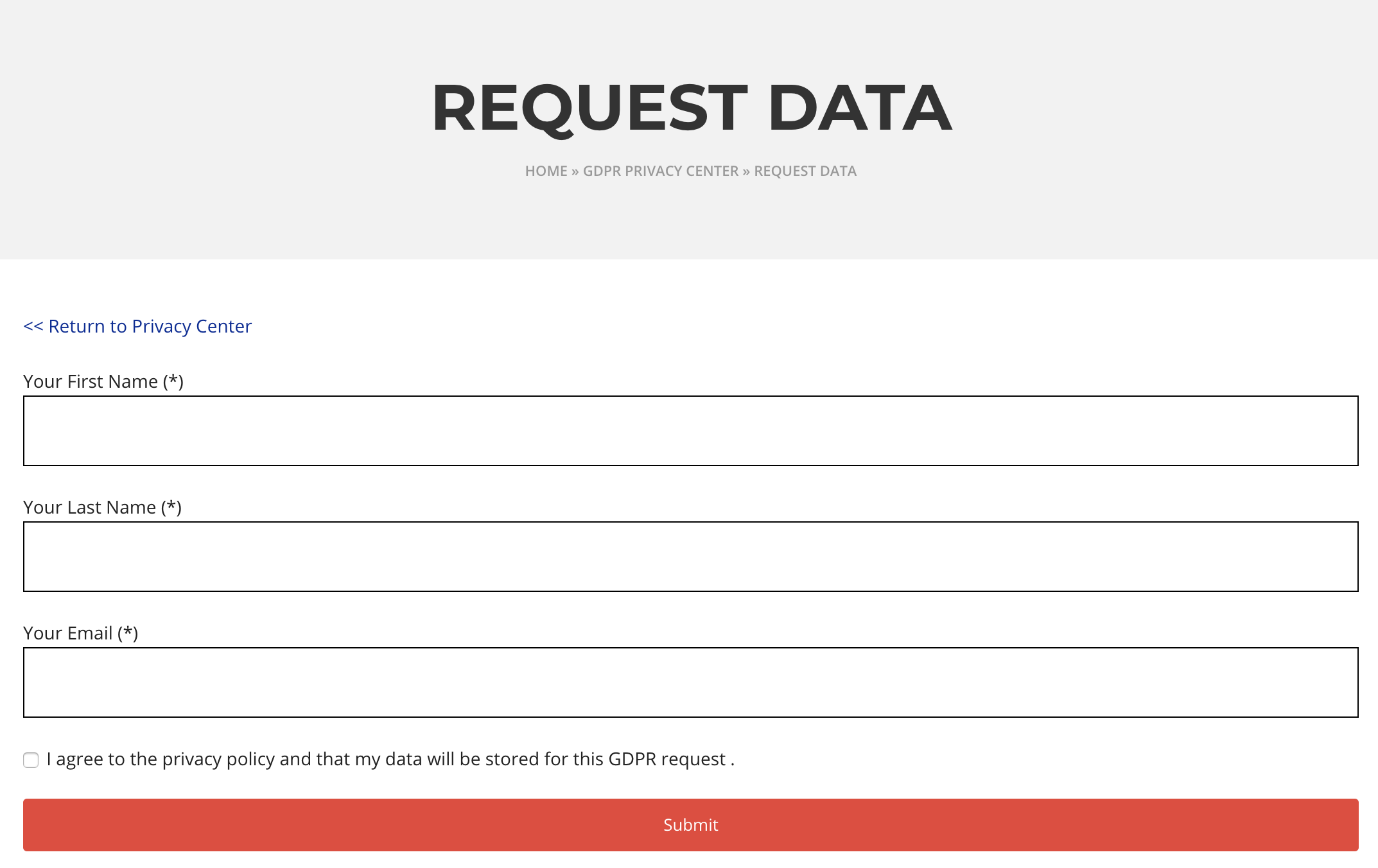 WordPress GDPR 和 CCPA源代码