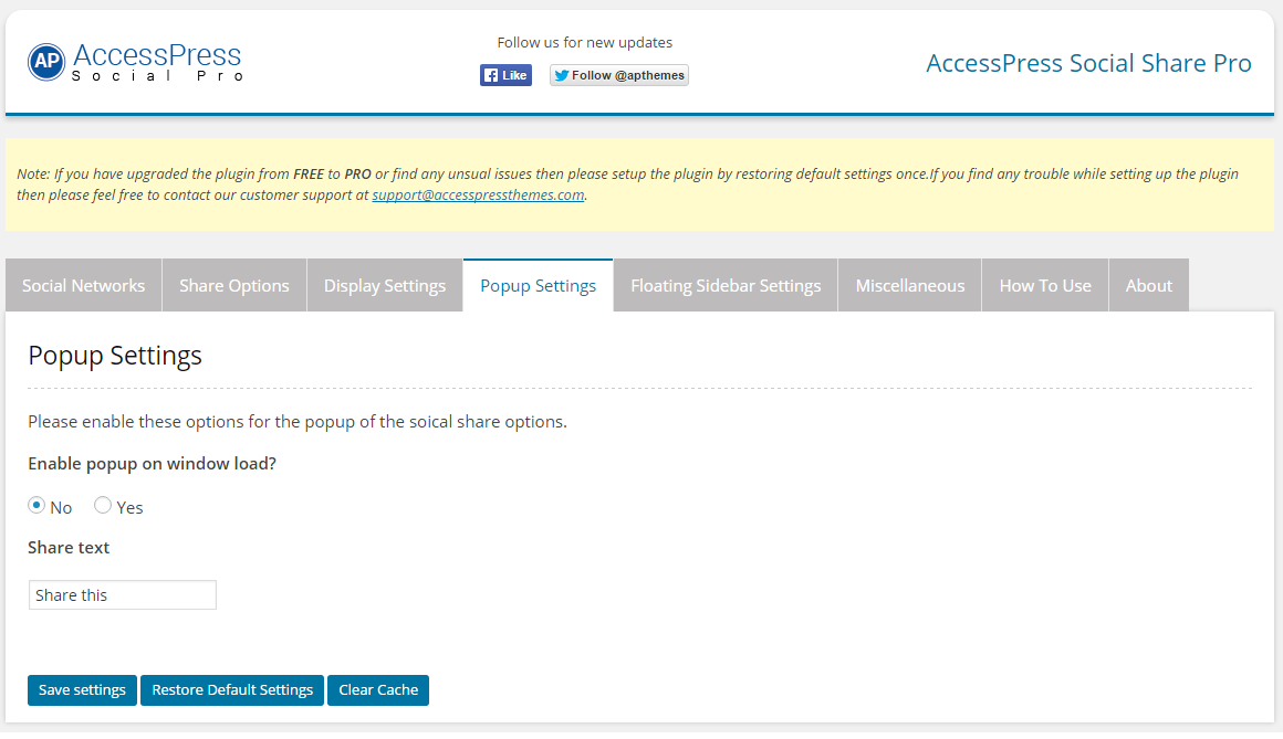 AccessPress 社会专业版源代码