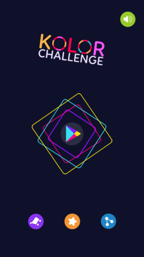 Kolor Challenge(带有 Admob 广告的 Android 游戏 + 奖励视频 + Android Studio + 准备发布)源代码