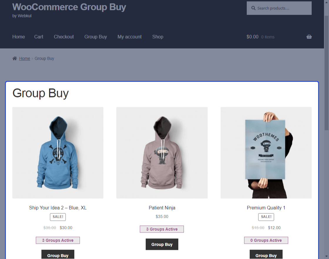 WooCommerce 的团购插件源代码