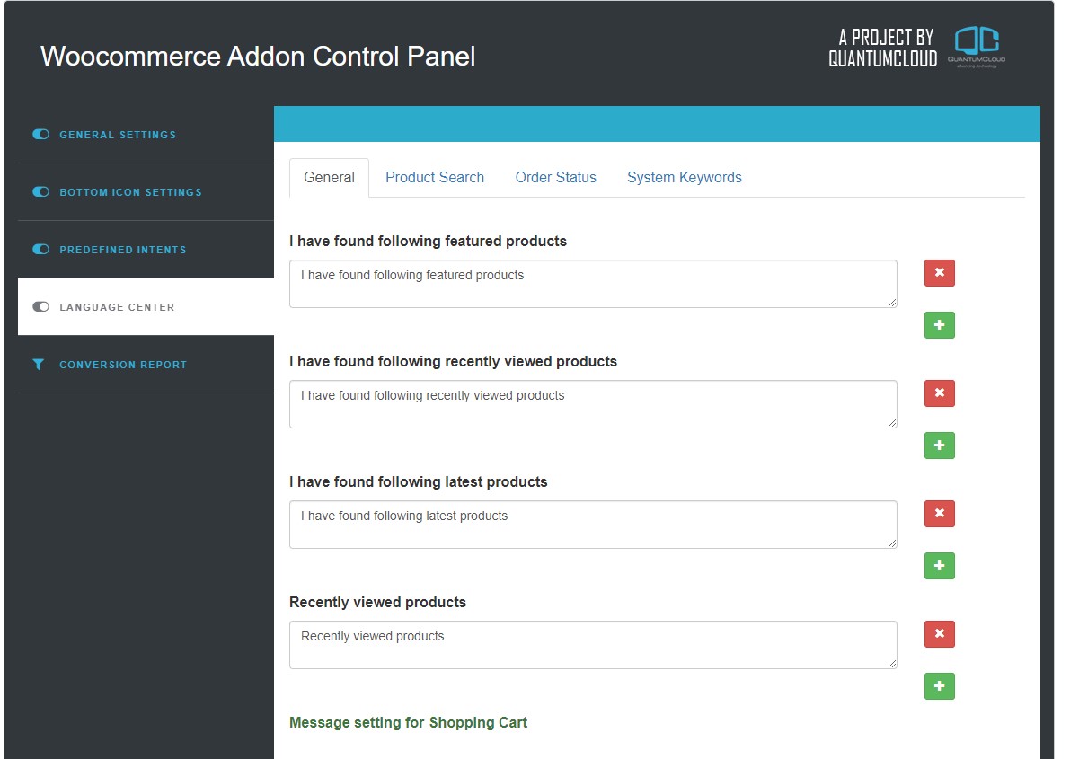 WooCommerce 的聊天机器人源代码