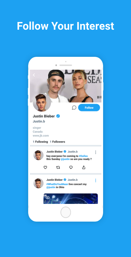 Tweetster – Twitter 克隆社交网络应用程序 Follow Chat Tweet Live android studio + firebase +admob源代码