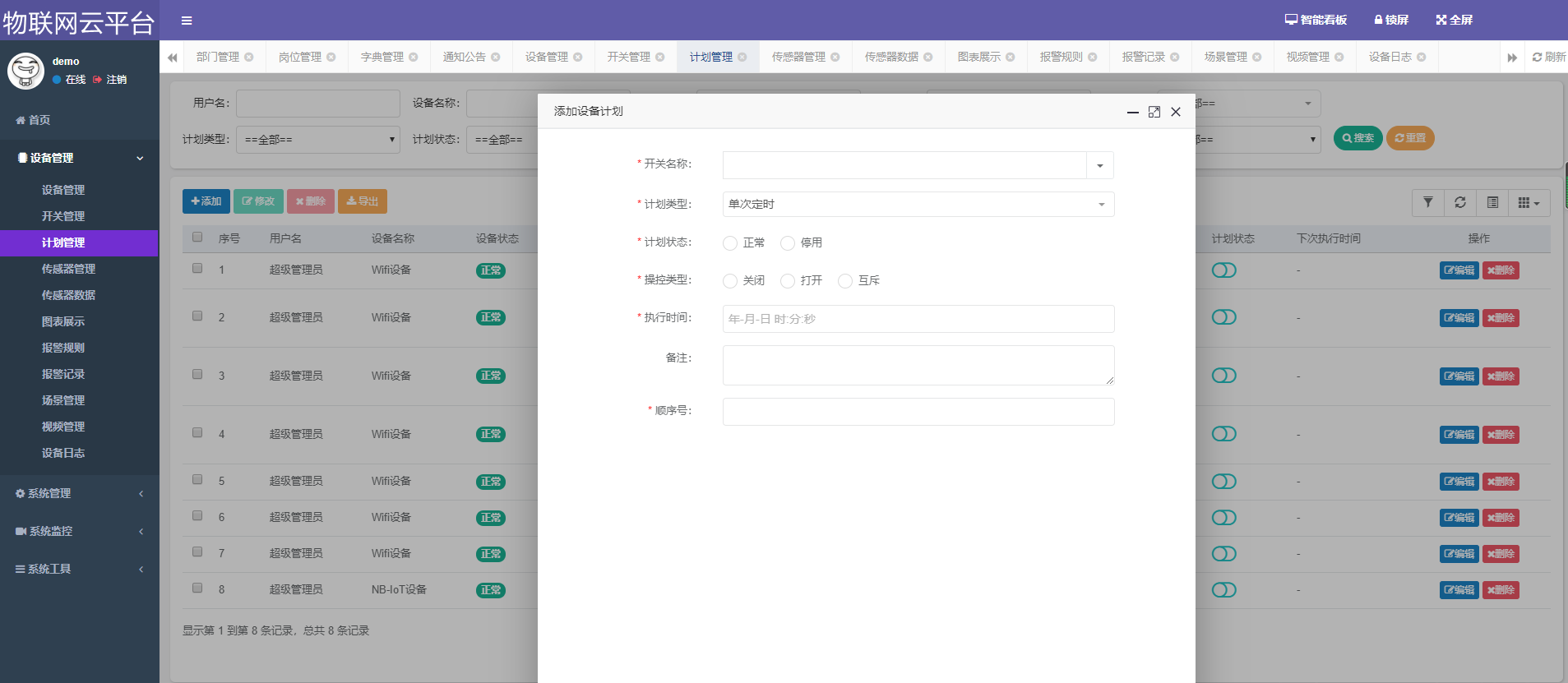 c906a5d38f0845a79d19407910724745noop.image_ 基于springboot框架物联网云平台源码/Modbus/视频 物联网智能看板