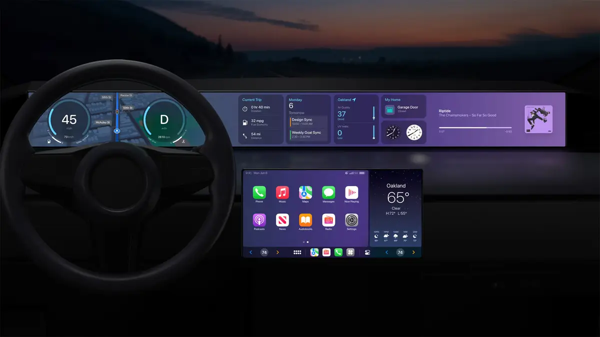 Apple 的 Car ride（可能）显示增强胜过自动化源代码