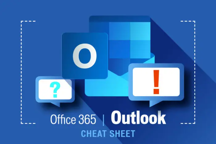 Microsoft 365 备忘单的 Outlook