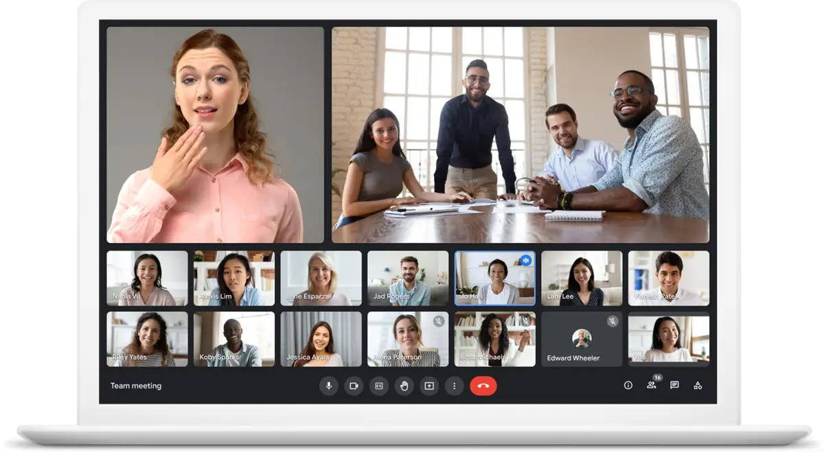 Google Meet 更新用户界面以帮助“加深会议体验”