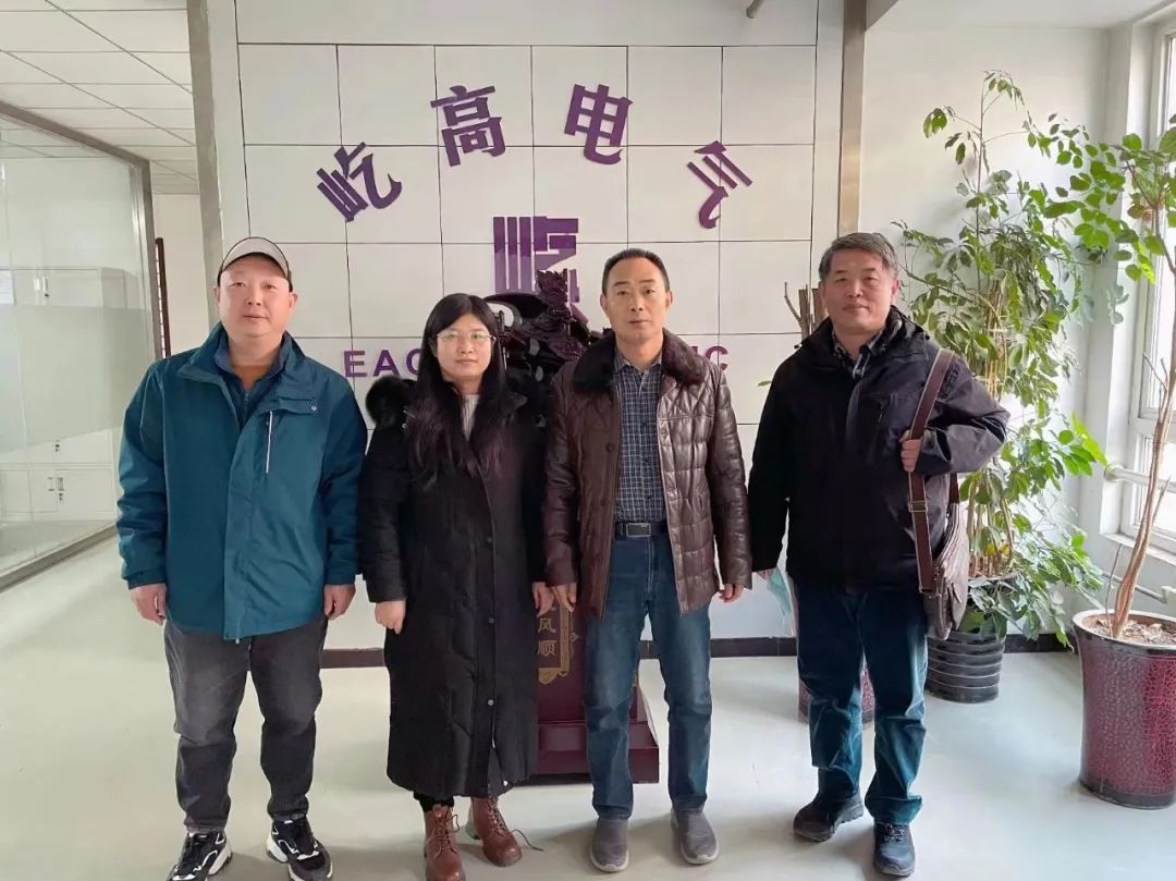 访企拓岗:软件工程系深入调研保定市屹高电气有限公司