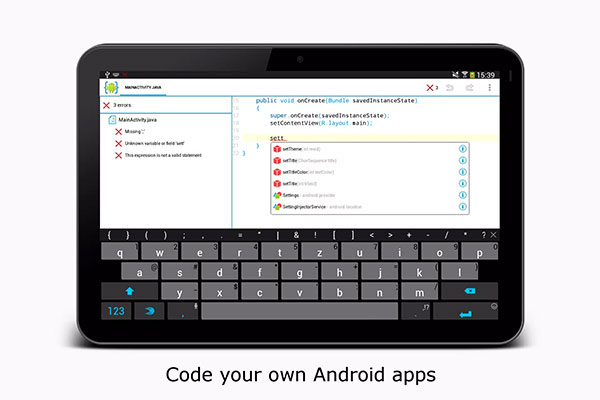 安卓手机上的 Android IDE:安卓软件开发的编程工具