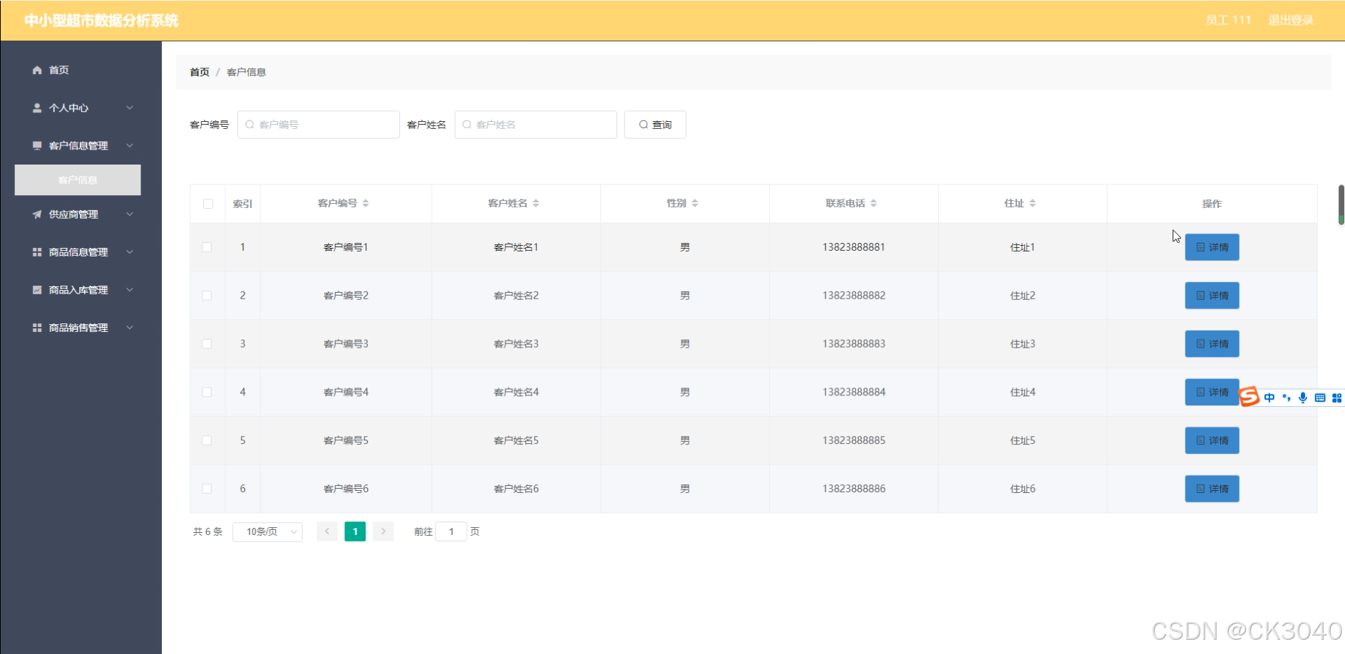 SpringBoot中小型超市数据分析系统dmin4详解:程序、源码、数据库及调试部署全攻略