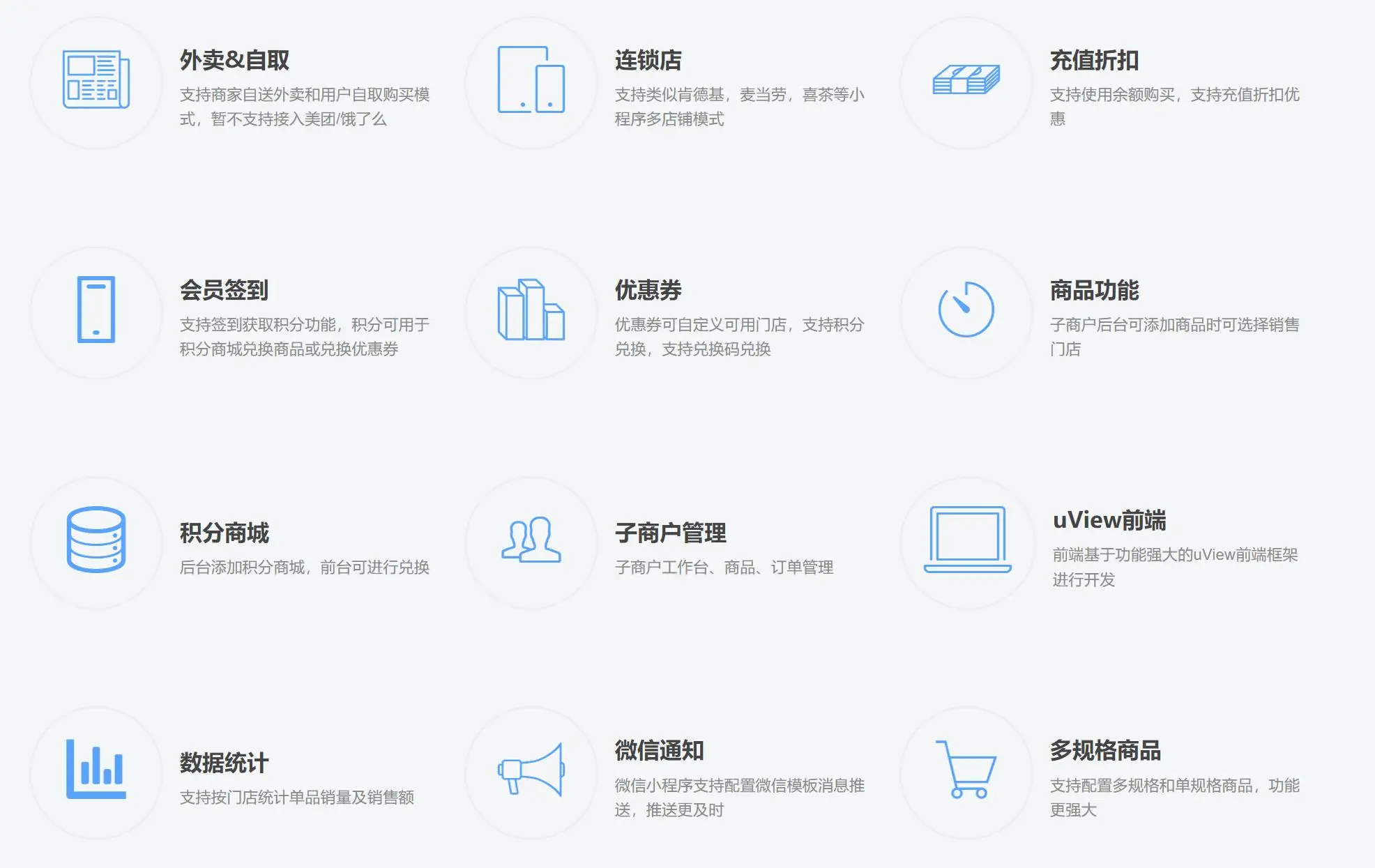 【全开源】ThinkPHP+FastAdmin+UniApp点餐小程序系统源码