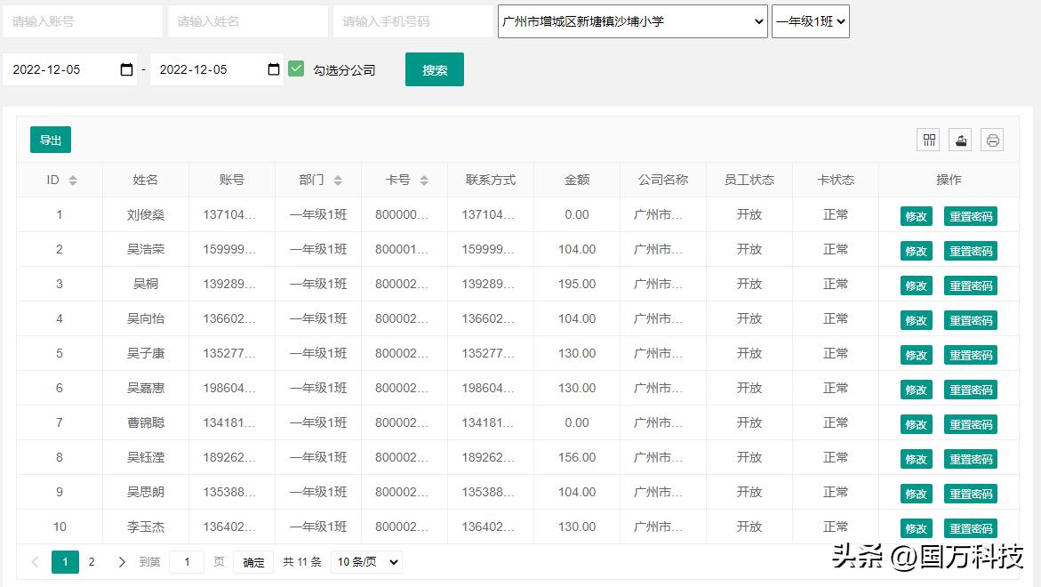 国万中央厨房学生订餐配送管理系统:高效便捷的学生餐饮解决方案