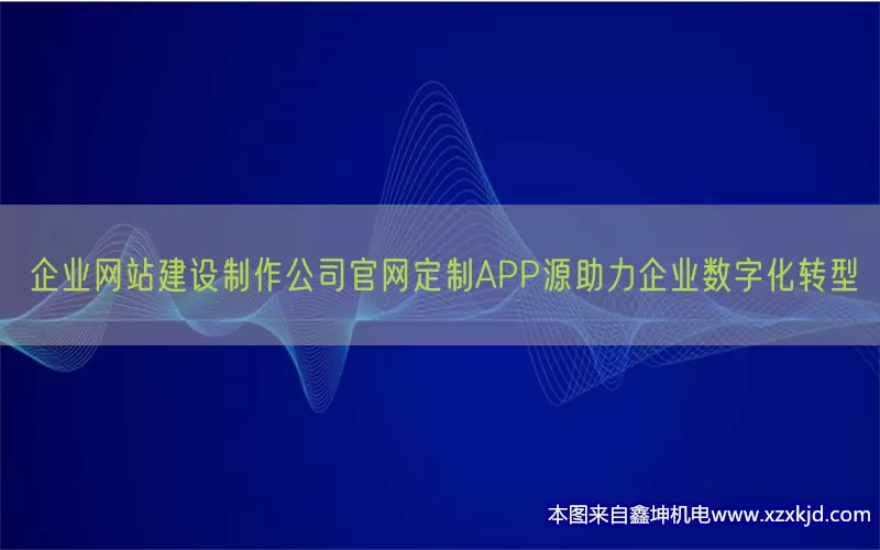 企业网站建设与APP定制服务助力企业数字化转型