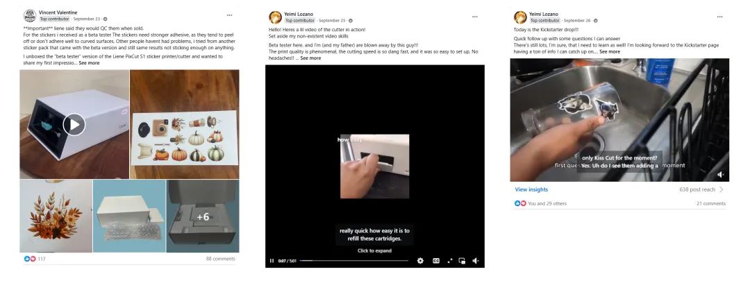 女性受众产品众筹难题?Liene PixCut S1照片贴纸打印机成功筹集90万美金
