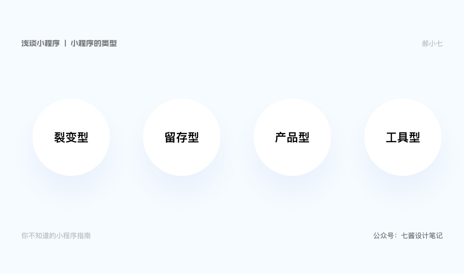 万字干货!超全面的小程序设计指南及最佳实践