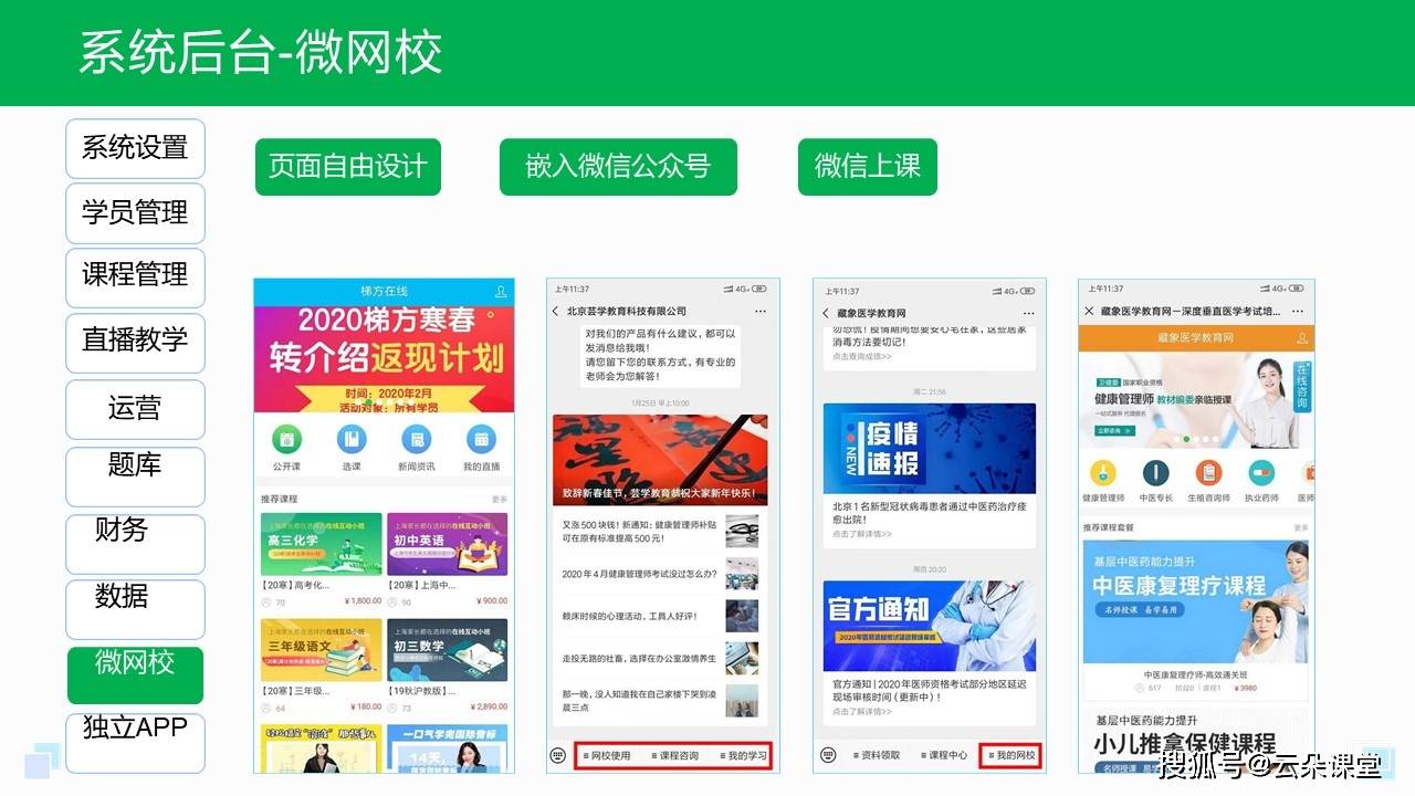 如何制作在线教学App软件?云朵课堂提供全面解决方案