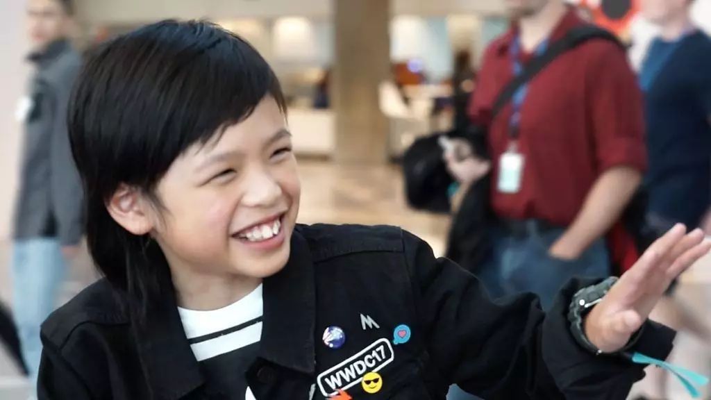 10岁孩子开发5款App获苹果CEO库克高度赞扬,小小年纪成就非凡