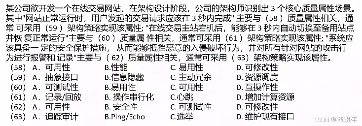 系统架构师考点详解:深入解析系统架构设计(下)