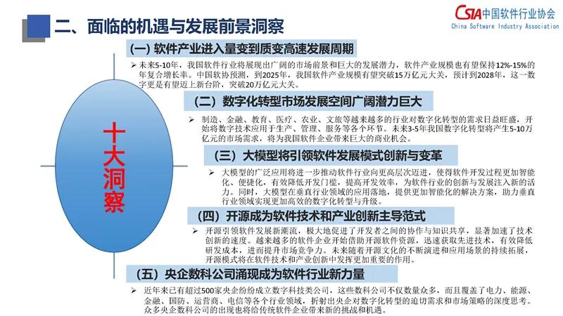 2024年度中国软件高质量发展前100家企业名单正式发布,行业领军者揭晓