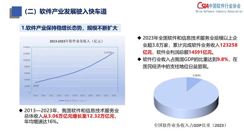 2024年度中国软件高质量发展前100家企业名单正式发布,行业领军者揭晓