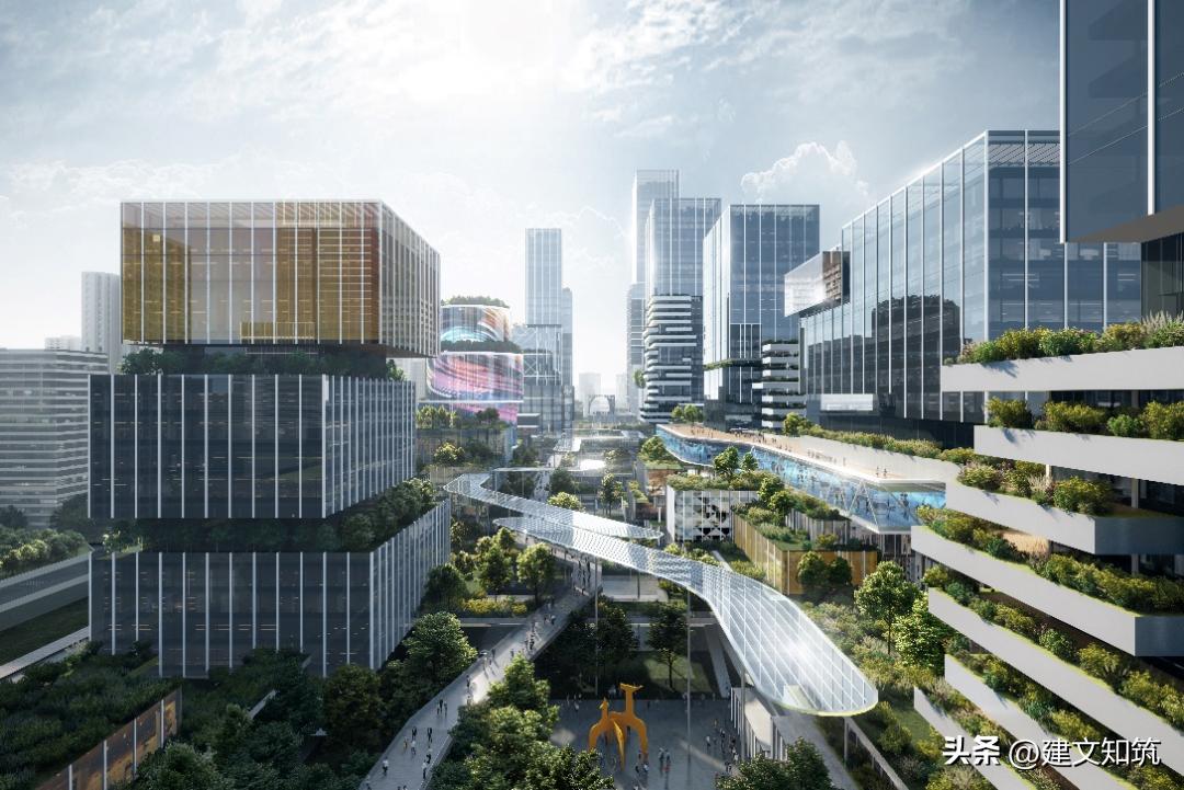 重庆金凤软件园二期方案设计:超链社区创新建筑设计推荐