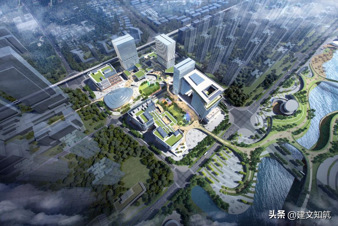 重庆金凤软件园二期方案设计:超链社区创新建筑设计推荐