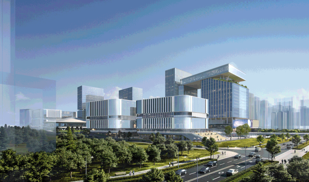 重庆金凤软件园二期方案设计:超链社区创新建筑设计推荐