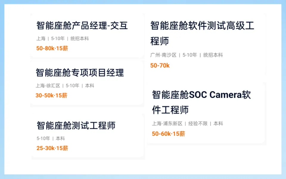 智能座舱系列课程大全：产品、图像、声学全方位解析