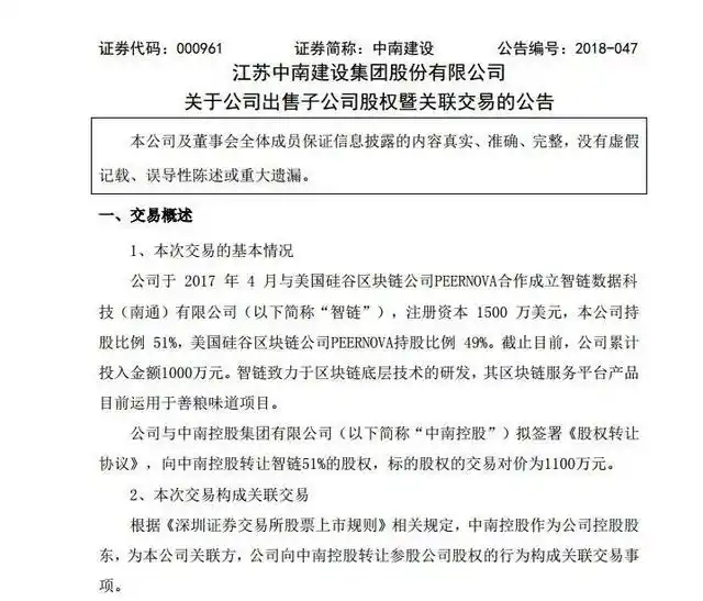上市公司1.7亿投资区块链3年无果,现决定出售全部资产