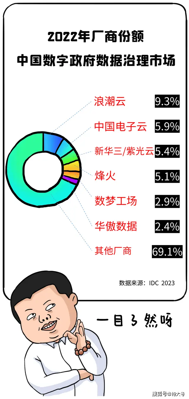 政府数据市场领先企业盘点:浪潮云、华为云、阿里云等顶级玩家一览