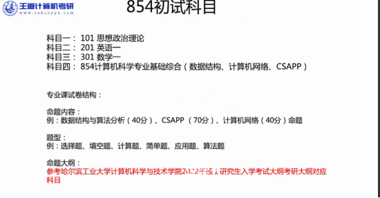 本科985院校软件工程专业一战成功上岸哈尔滨工业大学经验分享