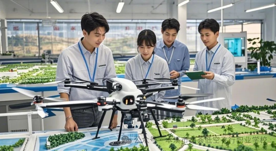 低空经济与智慧农业结合:本溪文荟低空飞行职业学校助力乡村振兴新高度