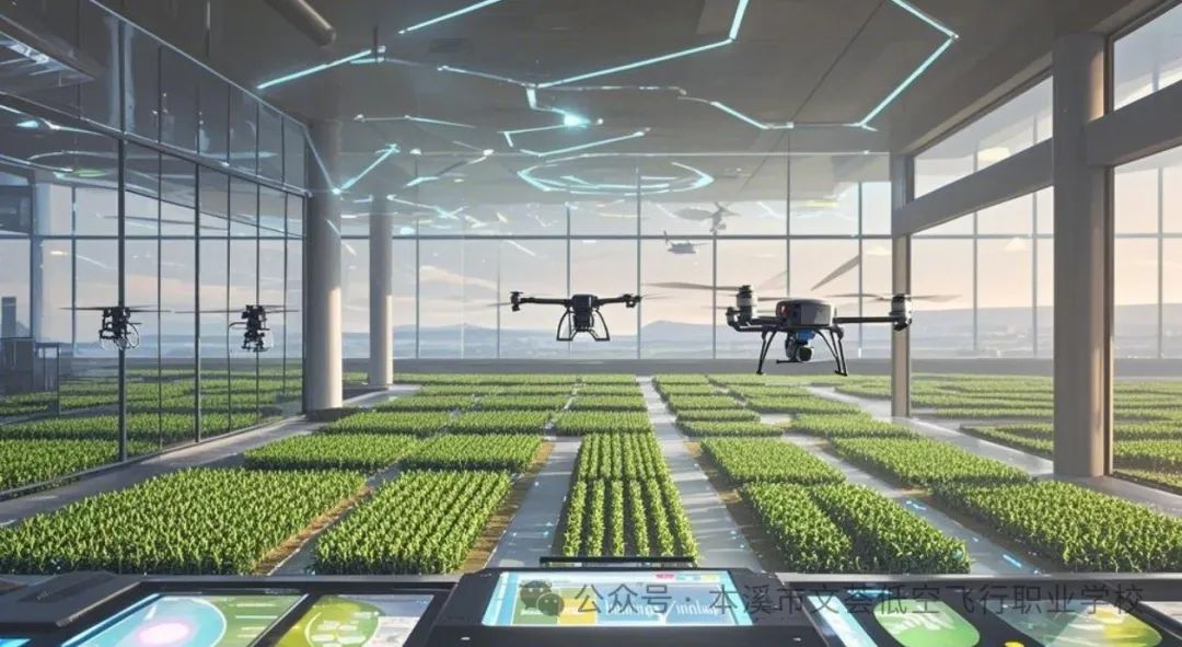 低空经济与智慧农业结合:本溪文荟低空飞行职业学校助力乡村振兴新高度