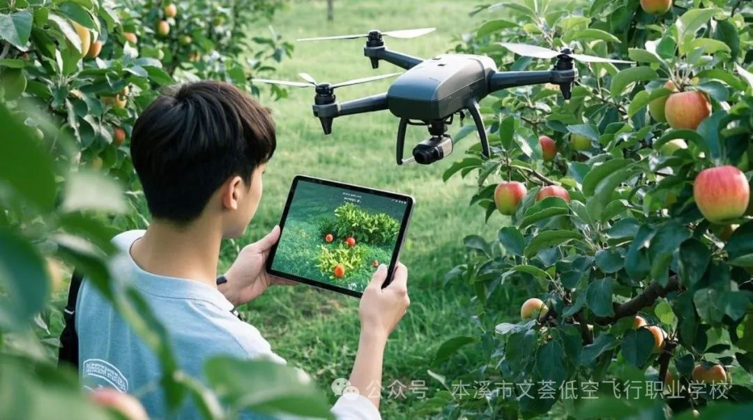 低空经济与智慧农业结合:本溪文荟低空飞行职业学校助力乡村振兴新高度