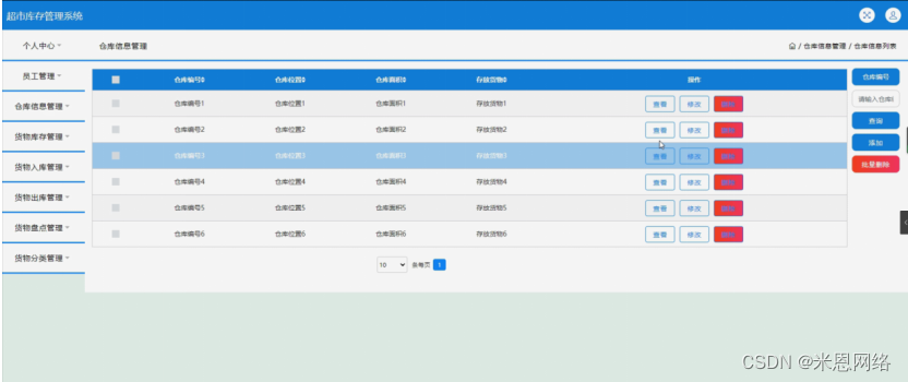 Java毕业设计超市库存管理系统源码分享与实现教程