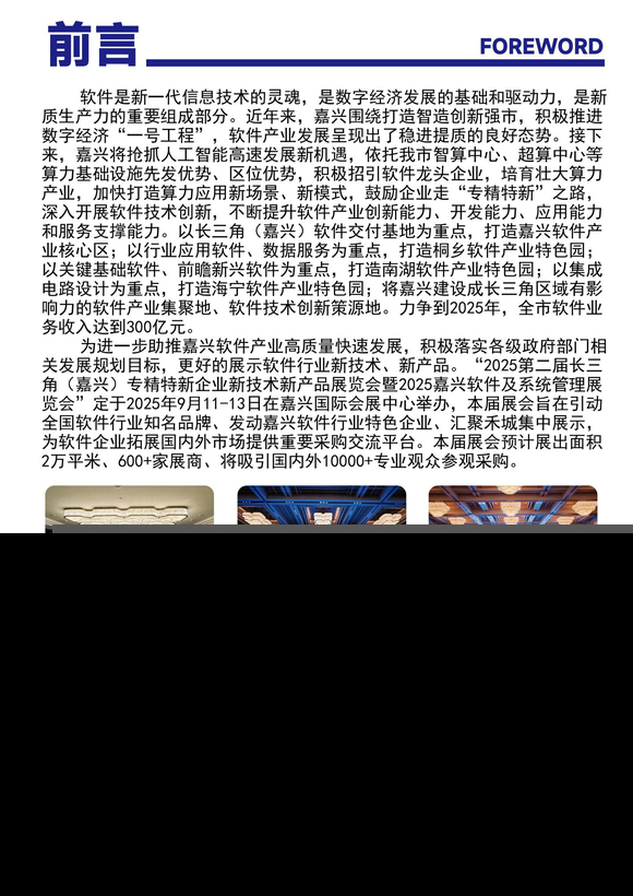 2025嘉兴软件及系统管理展览会:最新科技与行业趋势