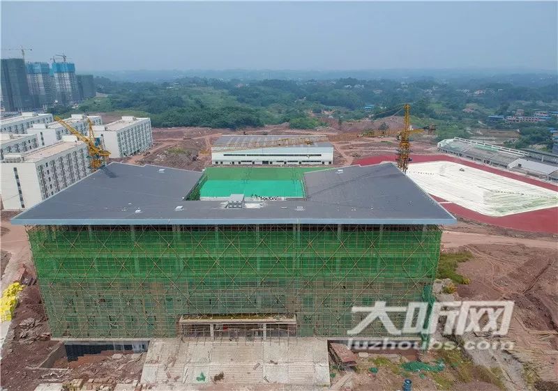 高清图曝光!泸州这所高校9月投用,专为高铁培养专业人才